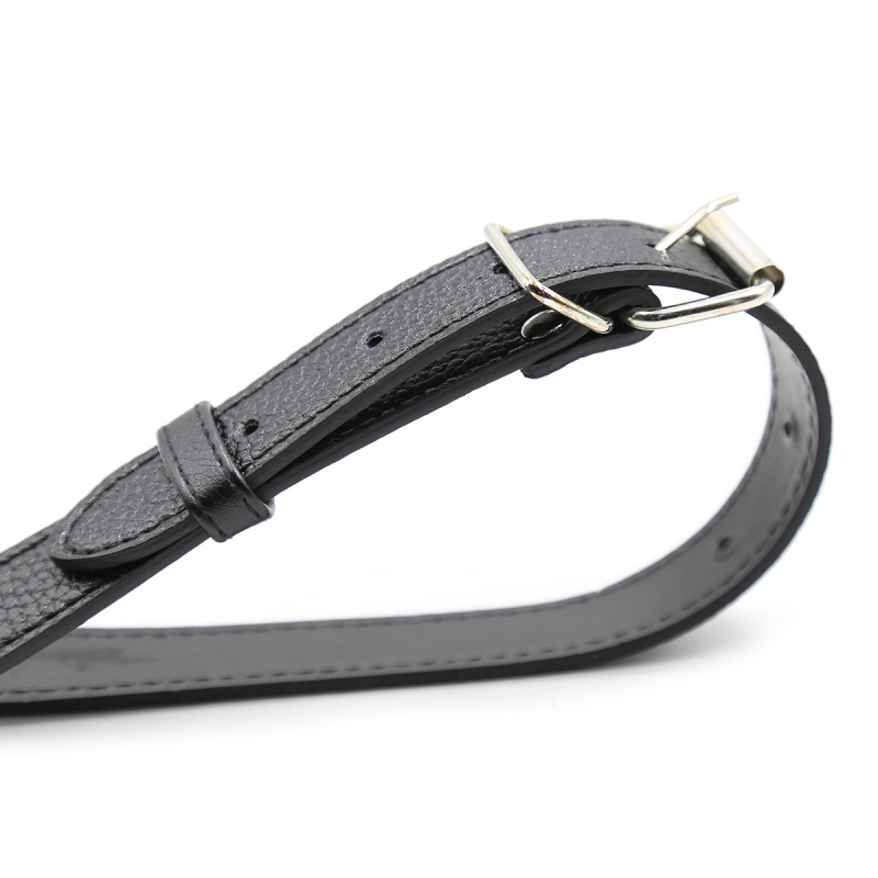 Black Pu Lesbian Bondage Pants With Removable Dildo Strapon Harness Belt Womens Chastity Belt Sex Toy C3264 - 11