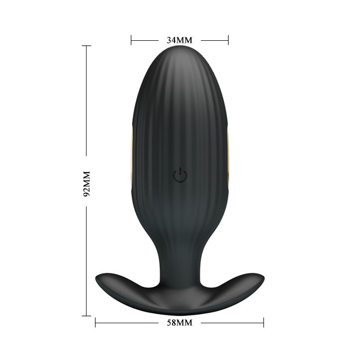 Male Prostate Vibrator Electric Shock Pulse Anal Dildo Butt Plug Adult Sex Toy For Couples And Men - 6