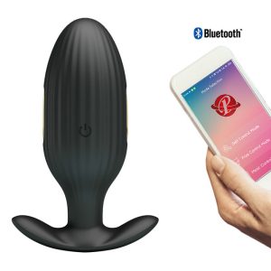 Control Electric Shock Pulse Anal Dildo Vibrator Male Prostate Massager Butt Plug Anus Adult Sex Toys For Men Couple - 2