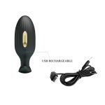 Control Electric Shock Pulse Anal Dildo Vibrator Male Prostate Massager Butt Plug Anus Adult Sex Toys For Men Couple - 6