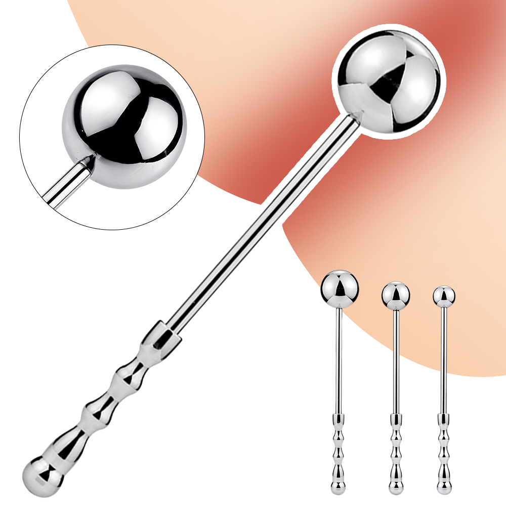 Stainless Steel Anal Beads Butt Plug Prostate Massager Vaginal Stimulator For Men Women Lgbtq Sex Toys - 1