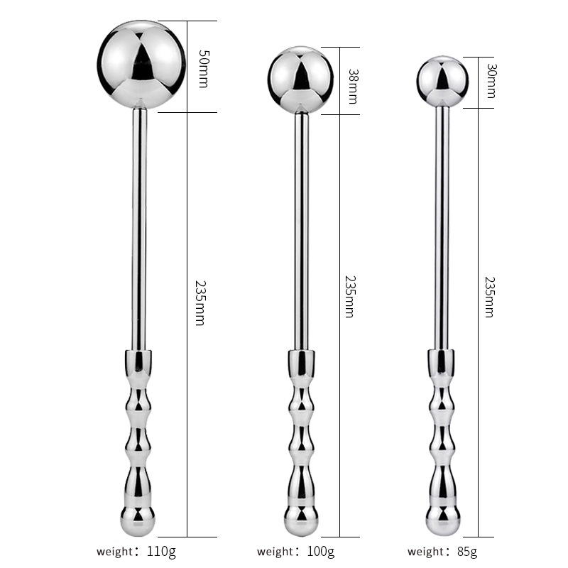 Stainless Steel Anal Beads Butt Plug Prostate Massager Vaginal Stimulator For Men Women Lgbtq Sex Toys - 2