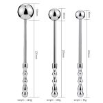 Stainless Steel Anal Beads Butt Plug Vaginal Stimulation Prostate Massage Anus Diator For Women Men Gay Sex Products - 3