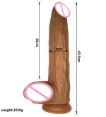 43 5x9cm Extra Large Brown Realistic Dildo Anal Plug Buttplug Expander G Spot Stimulate Masturbation Erotic Toys For Women - 6
