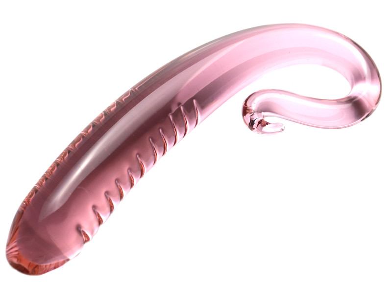 Dualheaded Crystal Glass Dildo 19cm Realistic Penis Anal Plug Masturbation Toy For Women Gay Sex Play - 3
