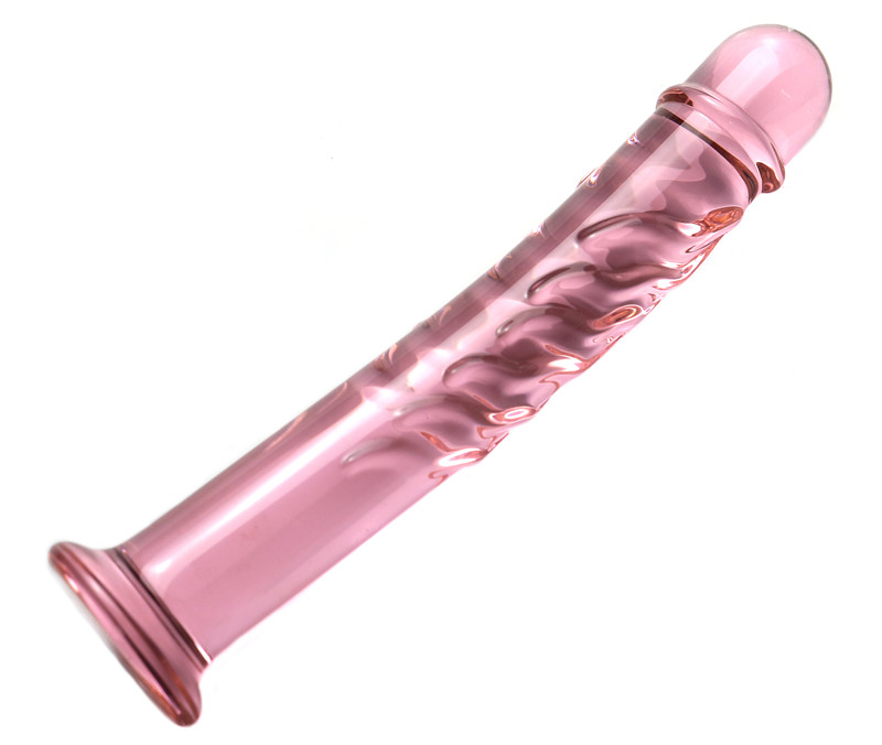 Dualheaded Crystal Glass Dildo 19cm Realistic Penis Anal Plug Masturbation Toy For Women Gay Sex Play - 5