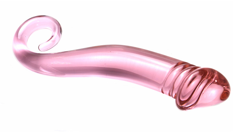 Dualheaded Crystal Glass Dildo 19cm Realistic Penis Anal Plug Masturbation Toy For Women Gay Sex Play - 11