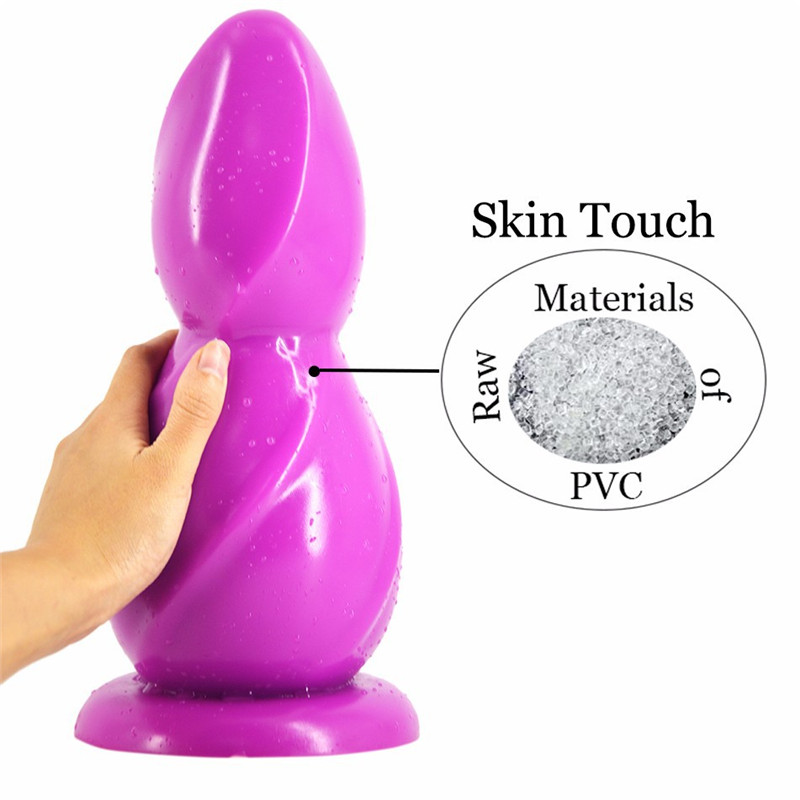 Extra Large 295x12cm Silicone Anal Plug Dildo With Suction Cup Unisex Adult Sex Toy For Enhanced Pleasure - 6