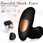 Remote Control Rotating Electric Silicone Vibrator Sex Products Dildo Male Prostate Massage Tools Massager - 4