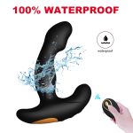 Remote Control Rotating Electric Silicone Vibrator Sex Products Dildo Male Prostate Massage Tools Massager - 6