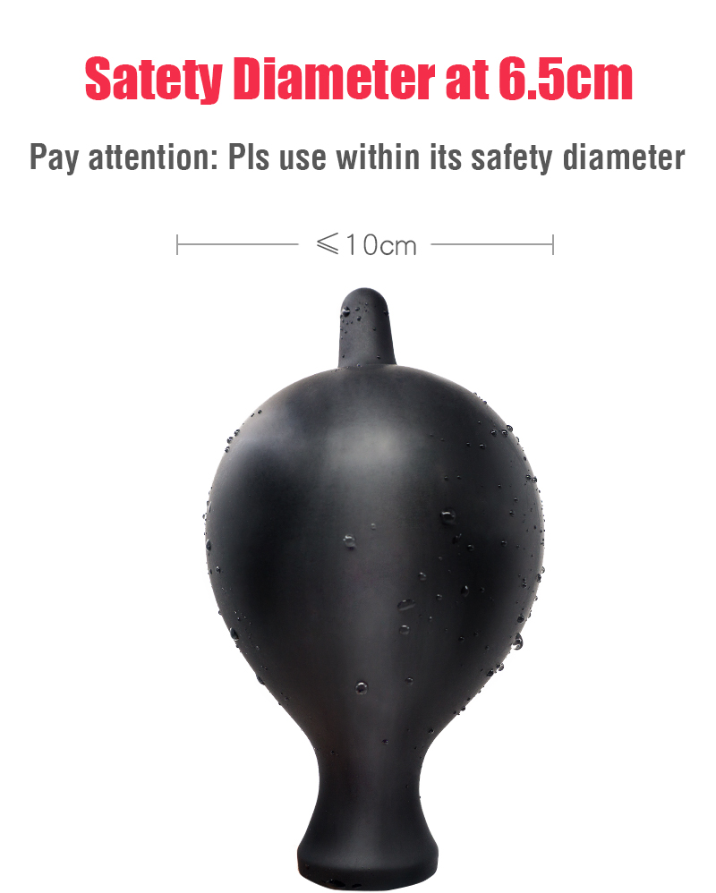 10speed Vibrating Anal Plug Inflatable Prostate Massager Vagina Expander Sexual Wellness Toy For Women - 10