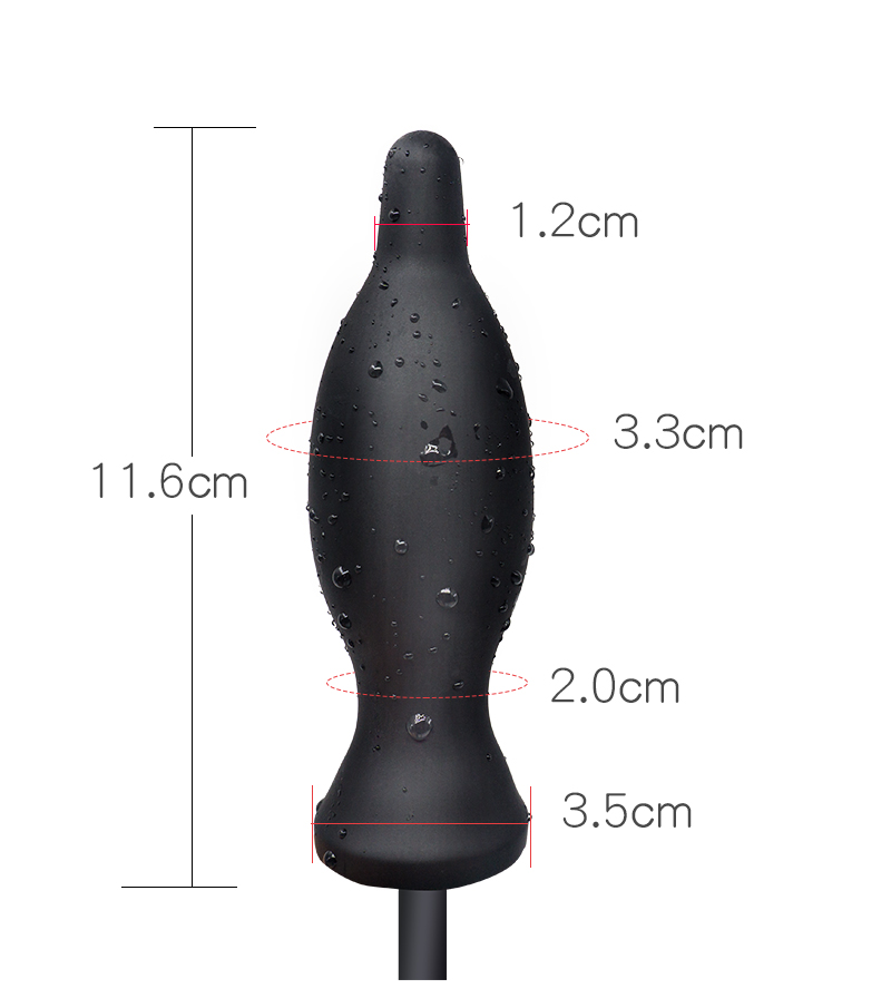 10speed Vibrating Anal Plug Inflatable Prostate Massager Vagina Expander Sexual Wellness Toy For Women - 11