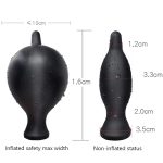 Inflatable Vibrator Anal Sex Toys For Woman Anus Dilation Vagina Expansion 10 Speeds Vibrating Plug Prostate Massager - 6