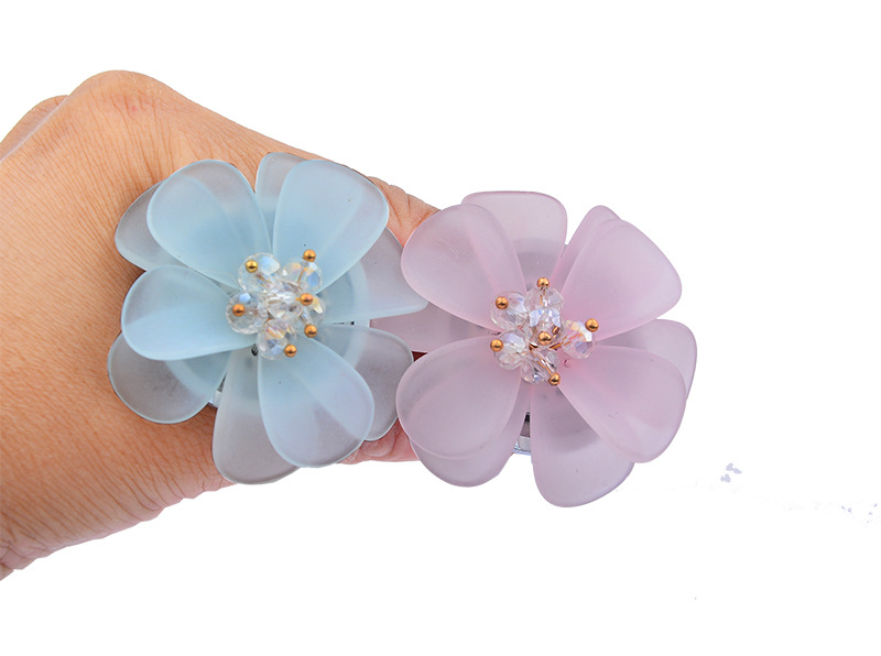 Stainless Steel Anal Plug With Crystal Jewel Flower Design Smooth Training Toy For Men Women In Sml Sizes - 2