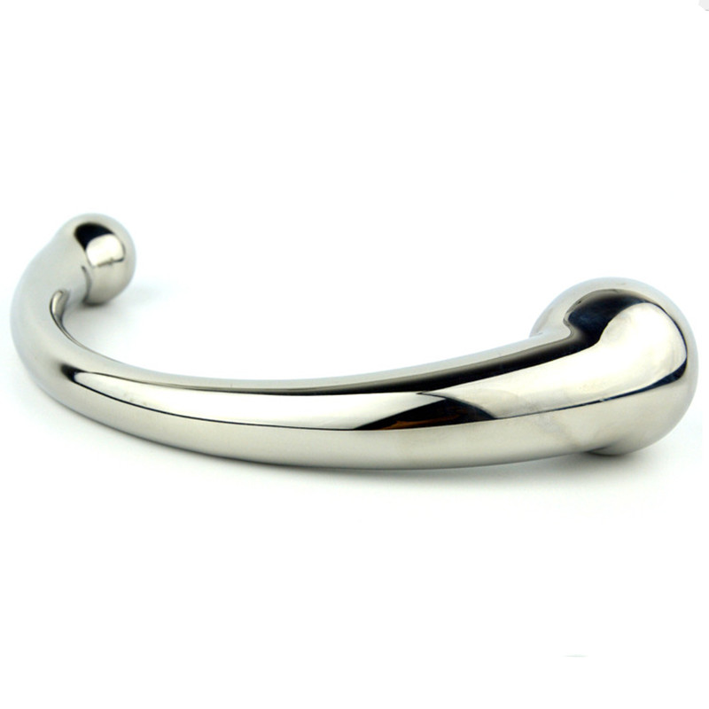 Stainless Steel Anal Butt Plug Gspot Wand Massager Adult Sex Toy For Men Women Couples - 5