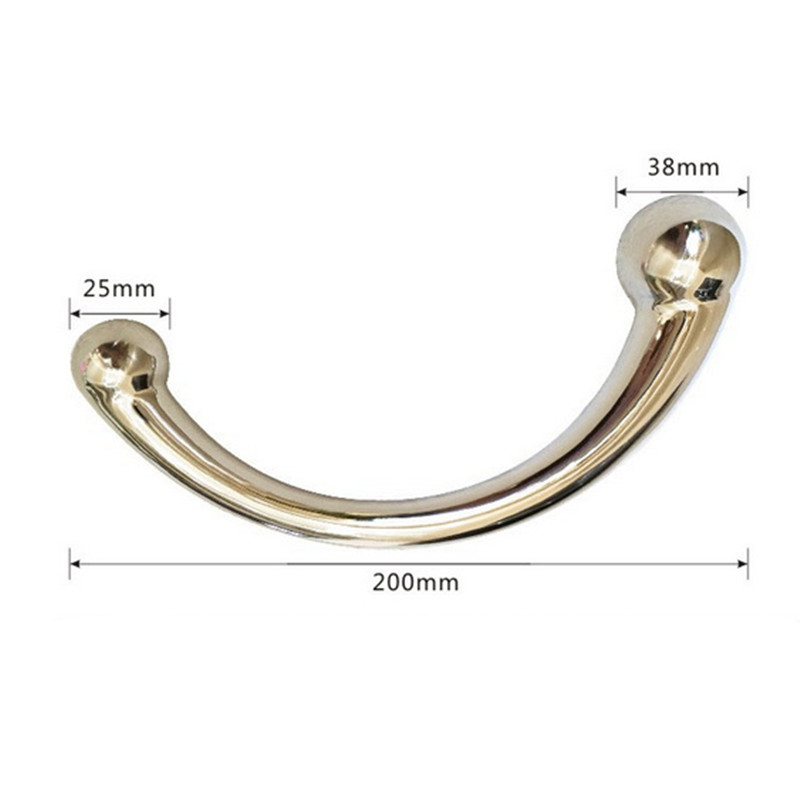 Stainless Steel Anal Butt Plug Gspot Wand Massager Adult Sex Toy For Men Women Couples - 6
