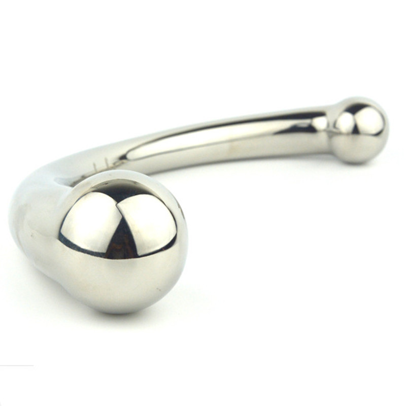 Stainless Steel Anal Butt Plug Gspot Wand Massager Adult Sex Toy For Men Women Couples - 7