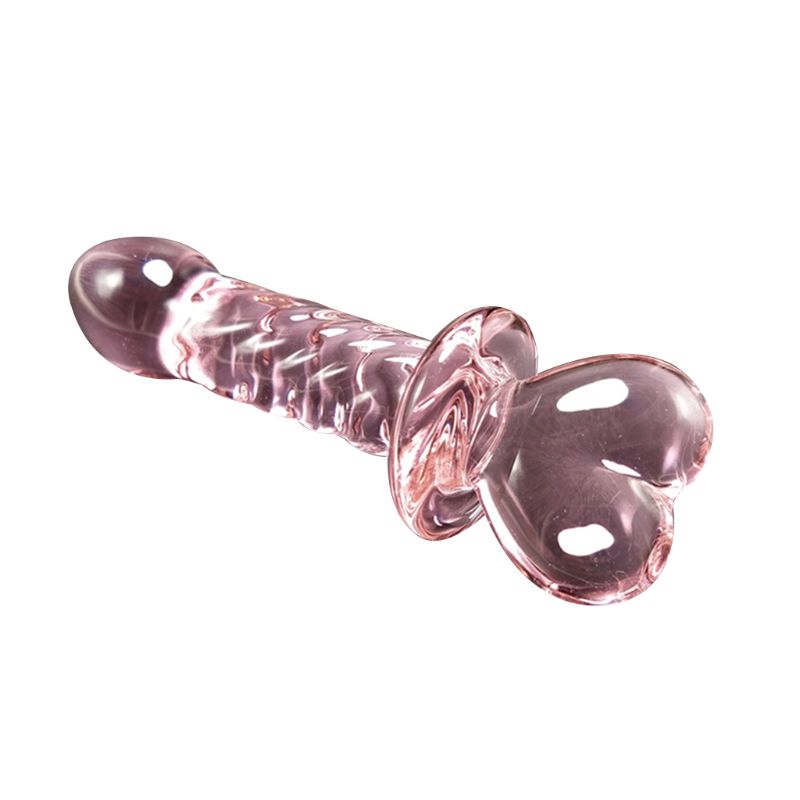 Glass Dildo For Women Crystal Gspot Stimulator Anal Pleasure Wand Adult Love Toy Masturbation Aid - 3