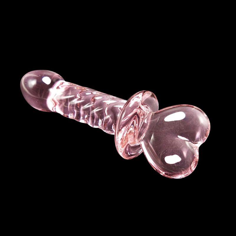 Glass Dildo For Women Crystal Gspot Stimulator Anal Pleasure Wand Adult Love Toy Masturbation Aid - 8