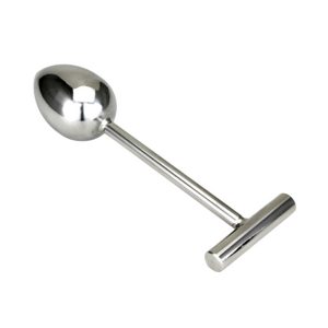 Heavy Type Solid Stainless Steel Long Handle Metal Anal Plug 2 Size Choose Expansion Butt Plugs Sex Toys Buttplug - 2