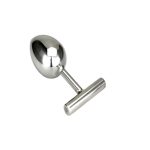 Heavy Type Solid Stainless Steel Long Handle Metal Anal Plug 2 Size Choose Expansion Butt Plugs Sex Toys Buttplug - 3