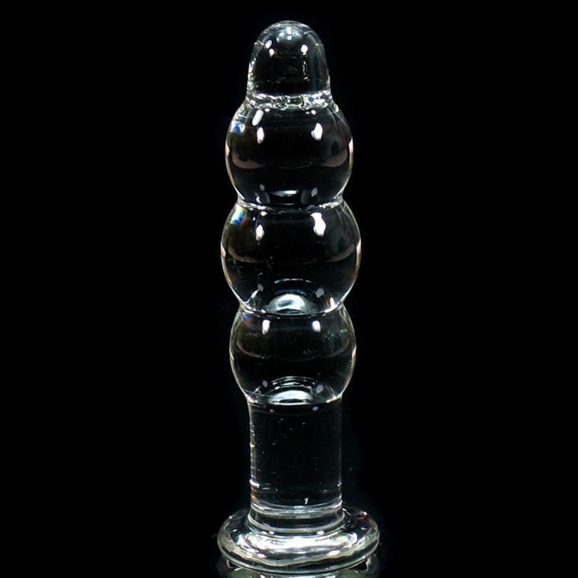 Glass Anal Beads Butt Plug Unisex Vaginaanus Stimulator Masturbation Dildo Adult Sex Toy - 2