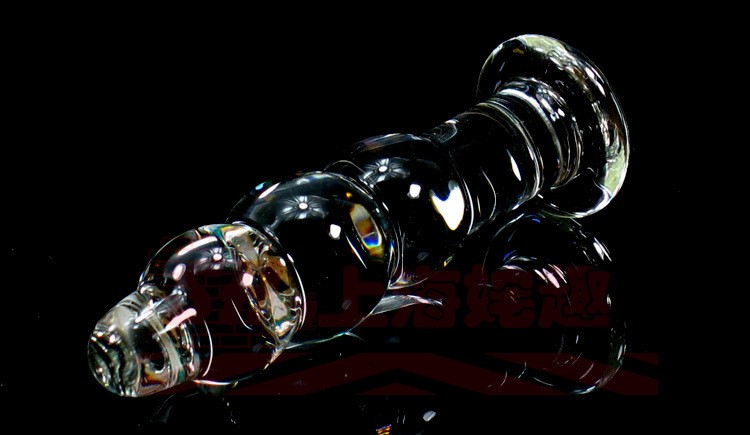 Glass Anal Beads Butt Plug Unisex Vaginaanus Stimulator Masturbation Dildo Adult Sex Toy - 4
