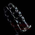 Pagoda Anal Beads Plugs Glass Butt Plug Vagina Anus Stimulator Buttplug Sex Toys For Masturbator Dildo - 3