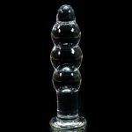 Pagoda Anal Beads Plugs Glass Butt Plug Vagina Anus Stimulator Buttplug Sex Toys For Masturbator Dildo - 5