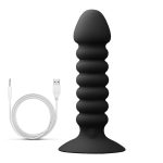 Suction Cup Dildo Vibrating Butt Plug Sex Toys 10 Speeds Vibrator Anal Beads Remote Vibrators For Adults Prostate Massage - 2