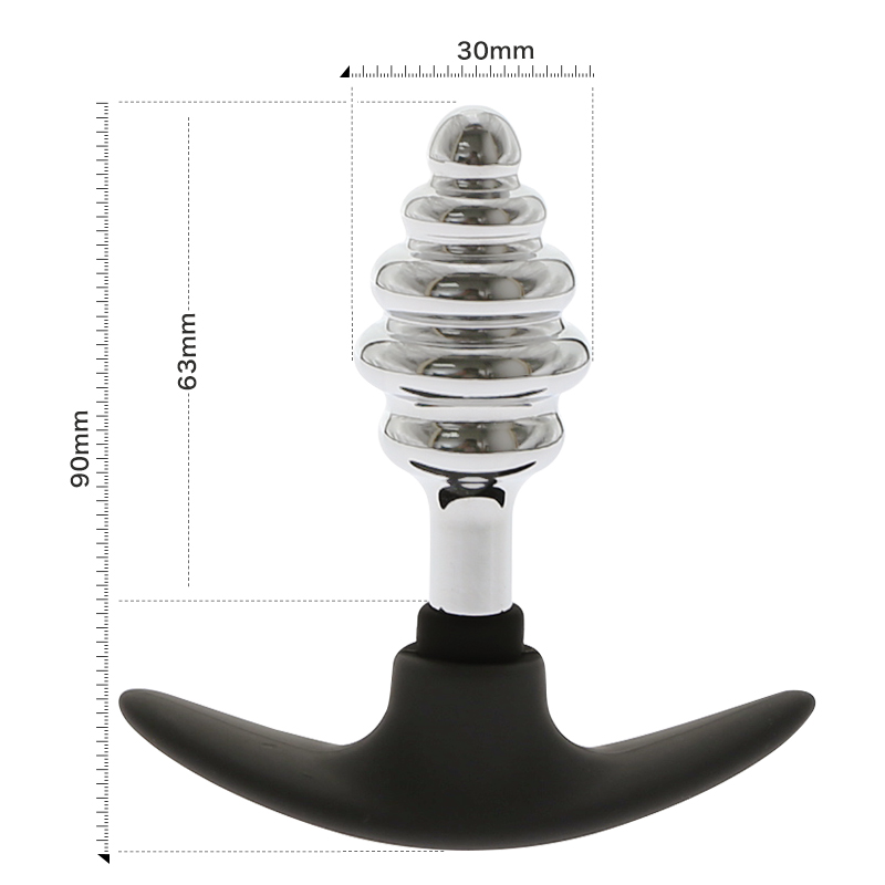 Unisex Metal Anal Plug With Easy Insert Soft Silicone Sleeve For Comfortable Outdoor Wear Adult Pleasure Toys - 9