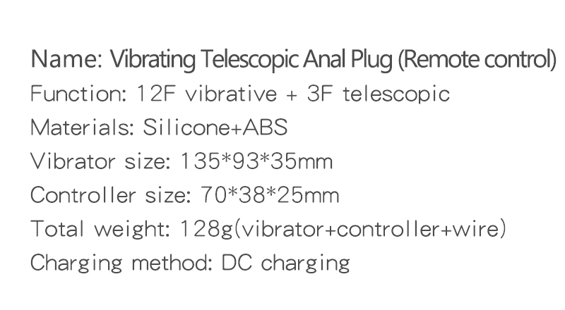 Remote Control 10m Retractable Telescopic Dildo 12speed Vibrator Prostate Massager Sex Toy Automatic Stretch Butt Plug - 13