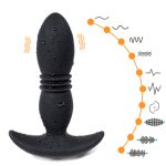 10m Remote Telescopic Vibrating Dildo 12 Speeds Vibrators Retractable Butt Plug Sex Toys Automatic Stretch Prostate Massager - 3