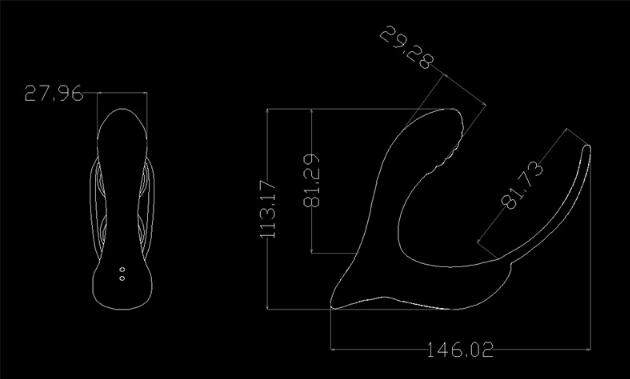 Silicone Male Prostate Massager Anal Vibrator Butt Plug Cock Ring Adult Sensual Toy For Men 001 - 4