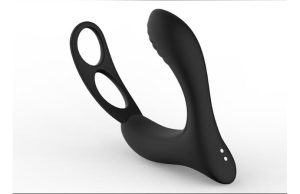 Sexy Toys Silicone Male Prostate Massager Cock Ring Anal Vibrator Butt Plug For Men Adult Erotic Sex 001