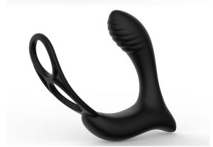 Sexy Toys Silicone Male Prostate Massager Cock Ring Anal Vibrator Butt Plug For Men Adult Erotic Sex 001 - 2