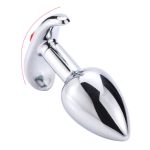 3 Size Metal Anal Plug Jewelled Butt Anus Sex Toys Products For Woman Men Couples Stimulator Buttplug Hot - 4