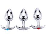 3 Size Metal Anal Plug Jewelled Butt Anus Sex Toys Products For Woman Men Couples Stimulator Buttplug Hot - 6