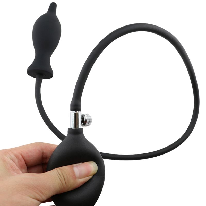 Inflatable Anal Plug With Pump For Prostate Massage Erotic Adult Sex Toy - 3