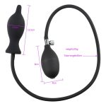 Sex Shop Anal Toys Erotic Inflatable Plug With Pump Butt Plugs Prostate Massage Adult Products - 6