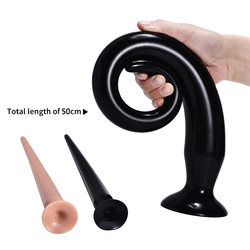 Extra Large 50cm Silicone Anal Dildo Erotic Adult Sex Toy Prostate Massager For Men Women And Gay - 4
