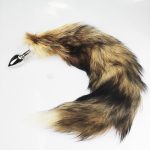 57cm Wild Fox Tail Butt Anal Plug For Women Steel Bullet G Spot Stimulating Erotic Toy Dog Lover Sex Products Game - 5