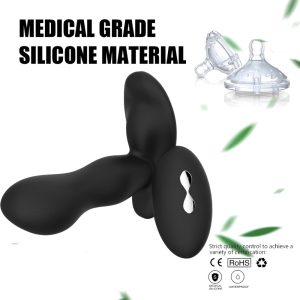 Prostate Stimulator Vibrator Gay Sex Toys Male Massager Dildo Anal Plugs Silicone Wireless - 2
