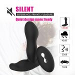 Prostate Stimulator Vibrator Gay Sex Toys Male Massager Dildo Anal Plugs Silicone Wireless - 3