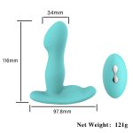 Prostate Stimulator Vibrator Gay Sex Toys Male Massager Dildo Anal Plugs Silicone Wireless - 6