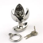 Stainless Steel Locking Anal Anchor Adjustable Butt Plugs Metal Sex Toys For Women And Men