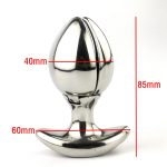 Stainless Steel Locking Anal Anchor Adjustable Butt Plugs Metal Sex Toys For Women And Men - 2