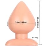 75mm Huge Anal Balls Big Butt Plug Dilatator Buttplug Ass Vagina Dilatador Sex Toys For Woman Anus Stimulator - 2