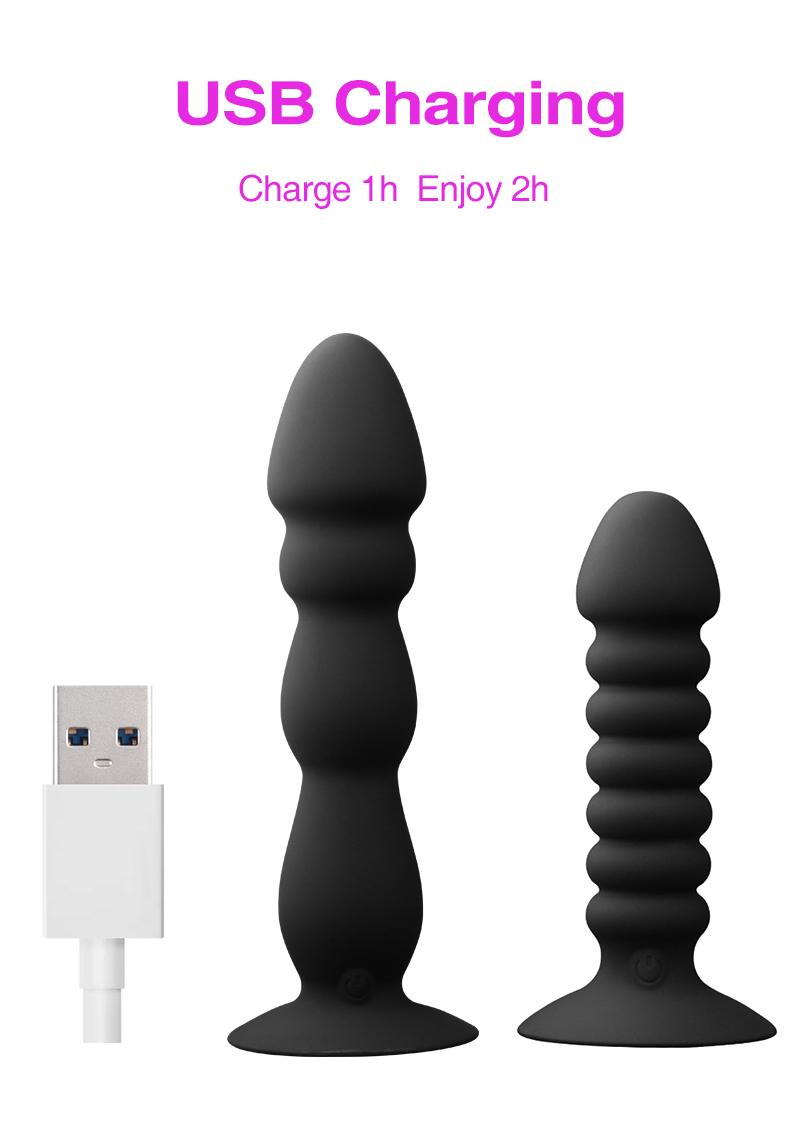 Wireless Remote Control Vibrating Prostate Massager 10speed Anal Butt Plug Anus Stimulator For Males Adult Sex Toy For Gay Men - 5