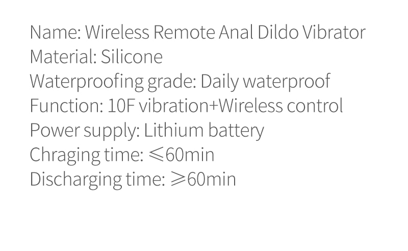 Wireless Remote Control Vibrating Prostate Massager 10speed Anal Butt Plug Anus Stimulator For Males Adult Sex Toy For Gay Men - 7